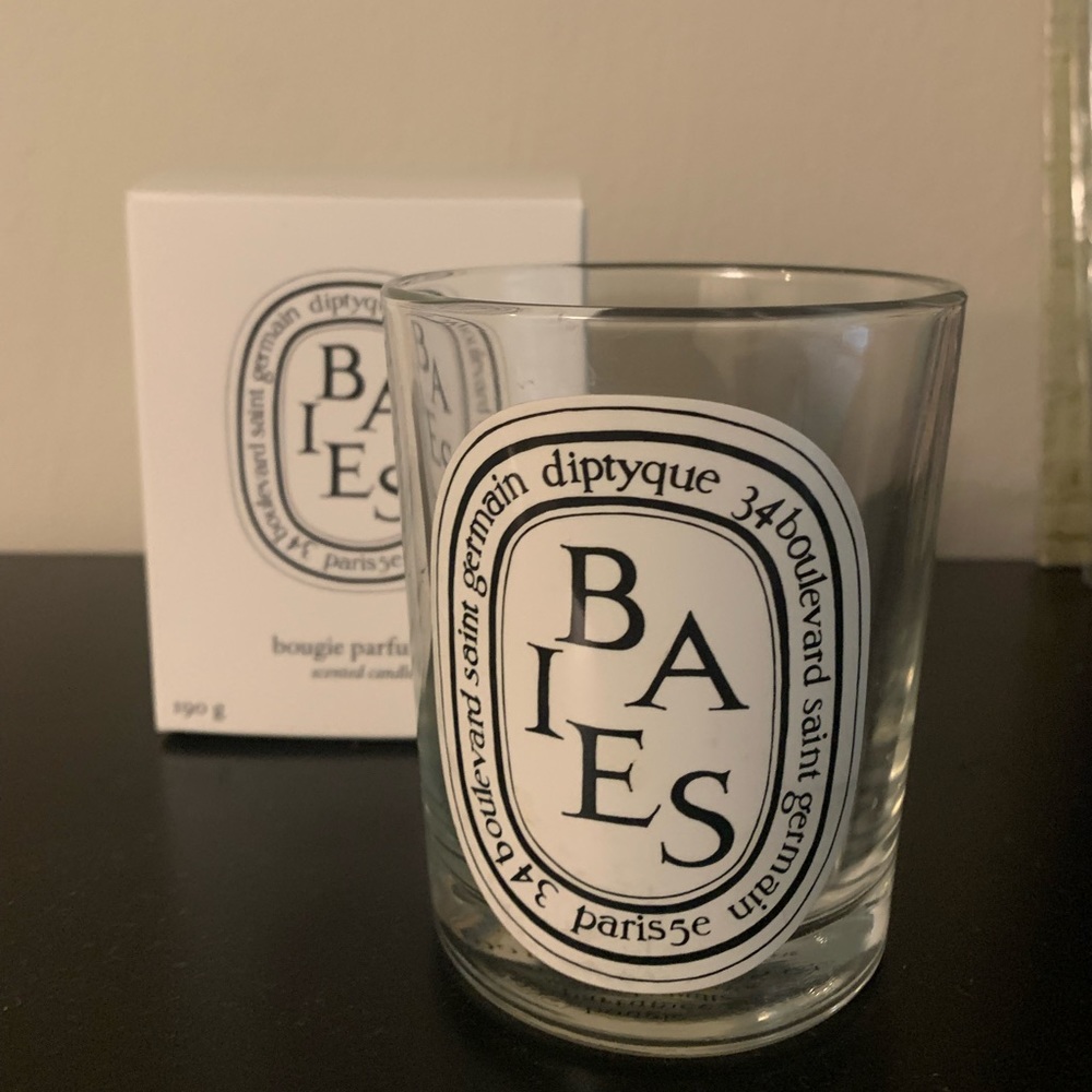 Diptyque Baies Empty Decorative Candle Jar and Box